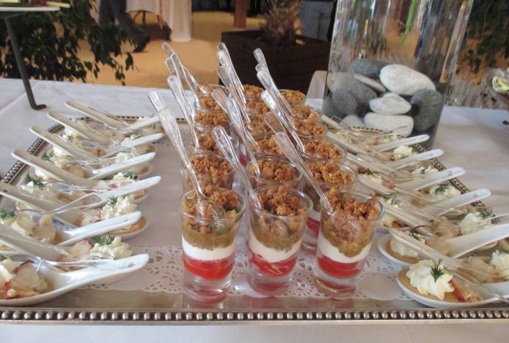 verrines pour buffet professionnel